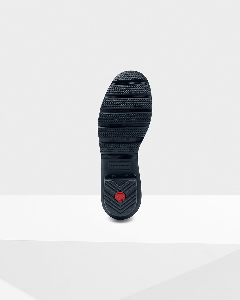 Wysokie Gumowce Damskie - Hunter Original Insulated - Granatowe - MRSL-94107